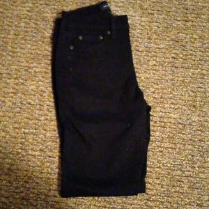 Black, high rise jeggings